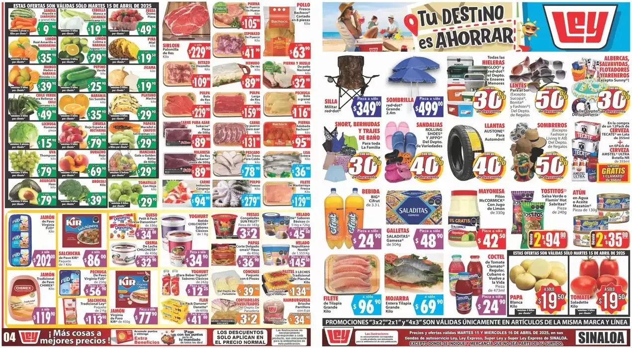 Catálogo de Promociones actuales 15 de abril al 16 de abril 2025 - Pagina 1