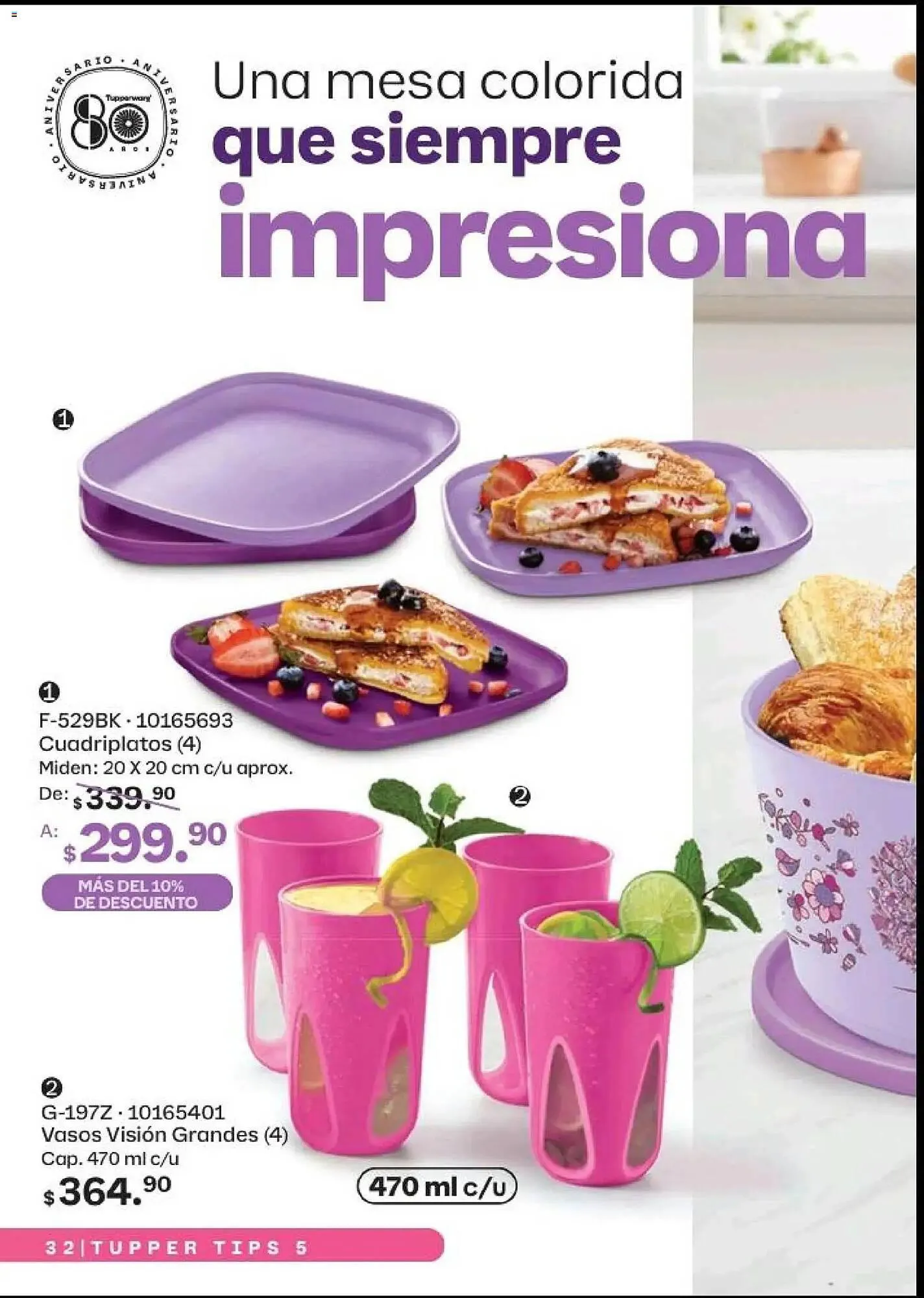 Catálogo de Catálogo Tupperware 20 de abril al 17 de mayo 2026 - Pagina 32