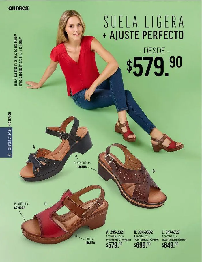 Catálogo de ANDREA - CALZADO CONFORT 26 de agosto al 25 de enero 2025 - Pagina 53