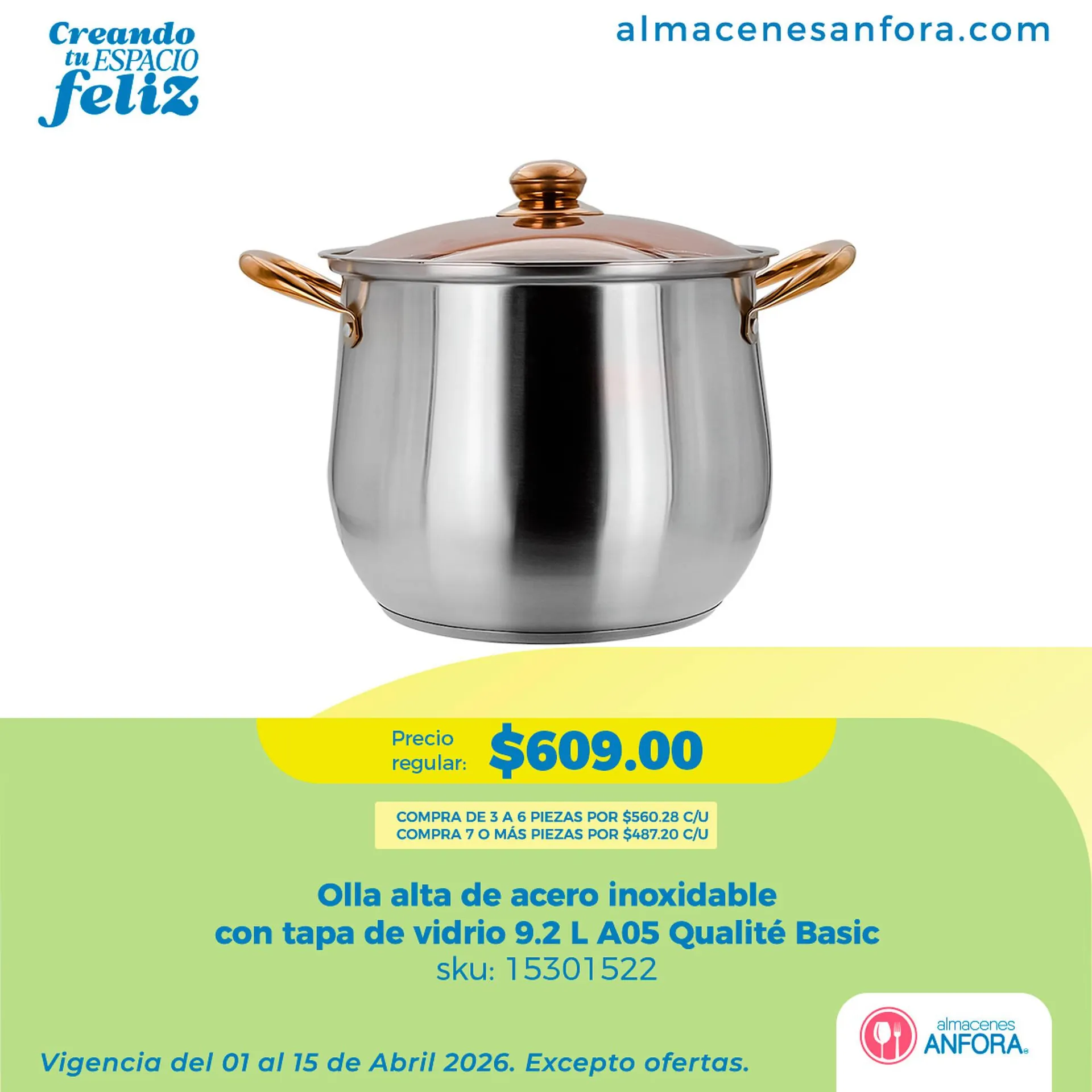 Catálogo de Catálogo Almacenes Anfora 1 de abril al 15 de abril 2026 - Pagina 4