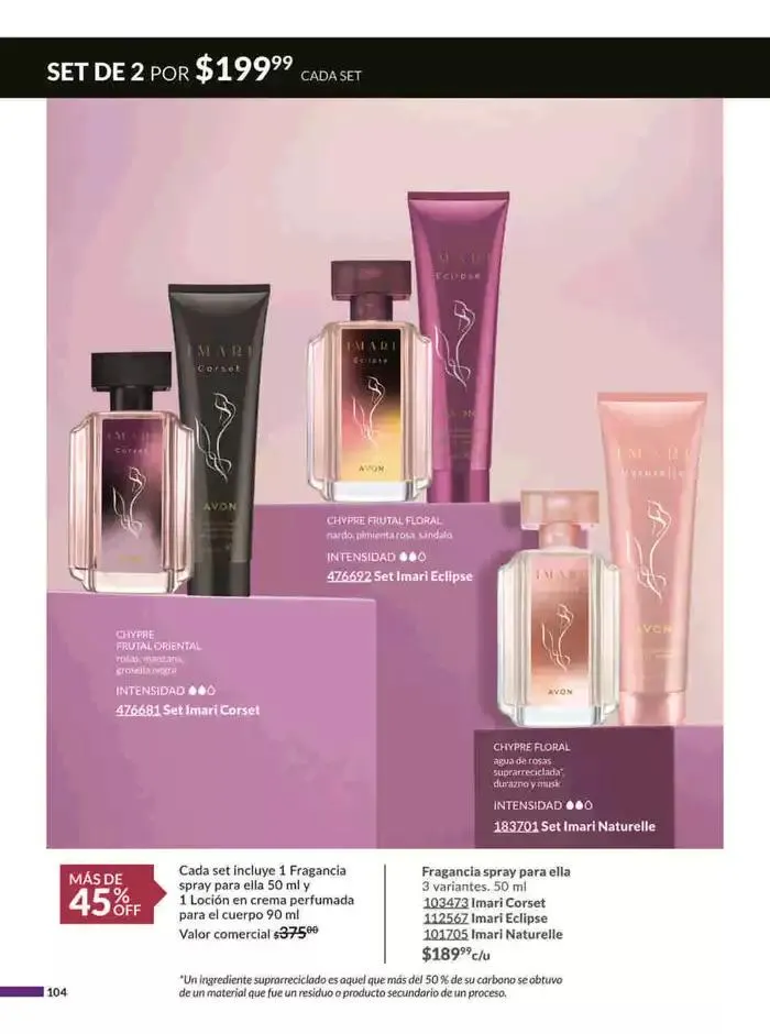 Catálogo de Avon COSMÉTICOS C3 3 de enero al 3 de febrero 2025 - Pagina 104