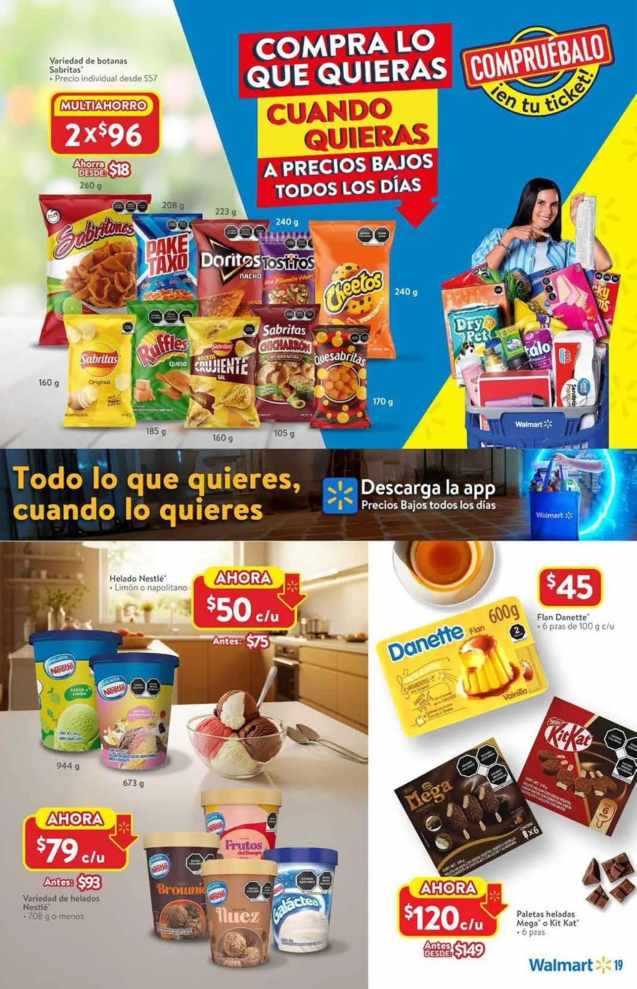 Catálogo de Catálogo Walmart 3 de julio al 23 de julio 2025 - Pagina 19
