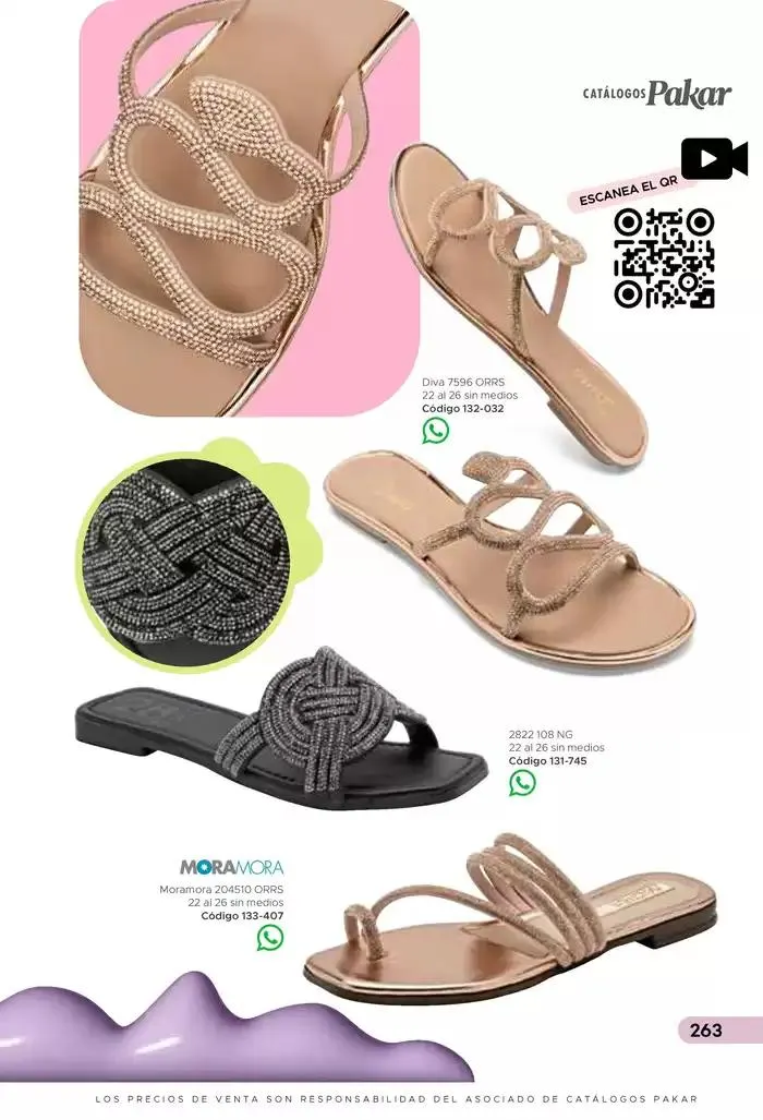 Catálogo de Pakar Sandalia 31 de enero al 31 de mayo 2025 - Pagina 263