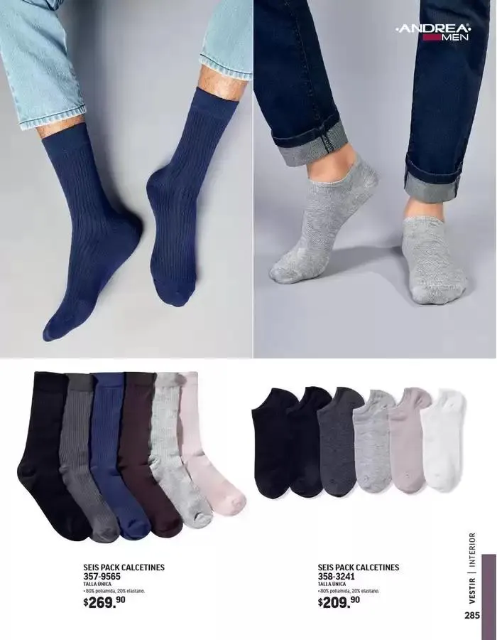 Catálogo de ANDREA - VESTIR CABALLERO 26 de agosto al 25 de enero 2025 - Pagina 2
