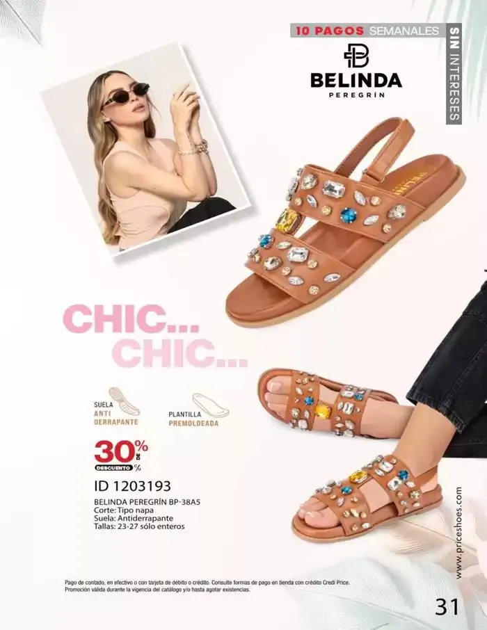 Catálogo de 10 PAGOS SIN INT | CALZADO | PV | 2025 | 1E 1 de abril al 30 de septiembre 2025 - Pagina 31