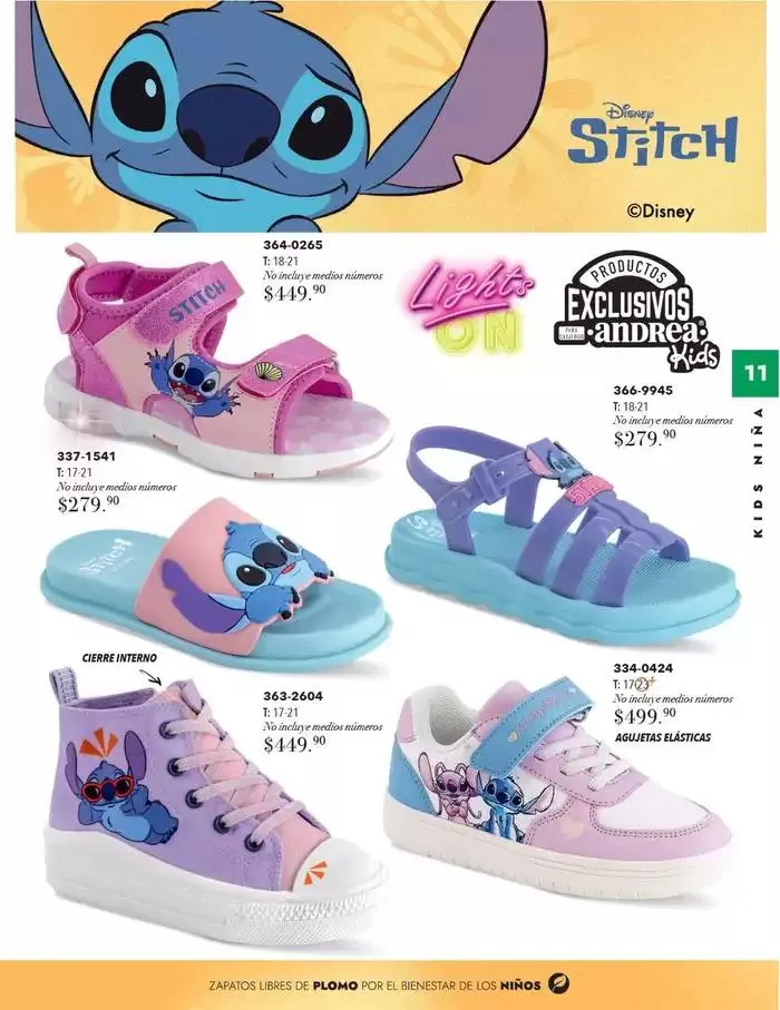 Catálogo de ANDREA | INFANTIL 26 de enero al 24 de mayo 2025 - Pagina 11