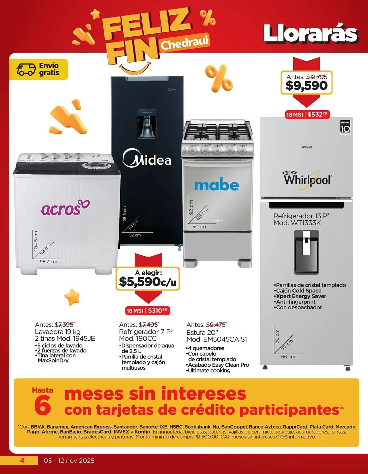 Catálogo de Folleto Chedraui 5 de noviembre al 12 de noviembre 2025 - Pagina 4