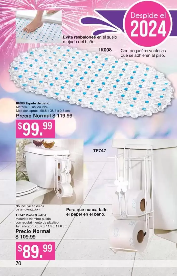 Catálogo de Arabela Campaña 01 4 de diciembre al 26 de diciembre 2024 - Pagina 70