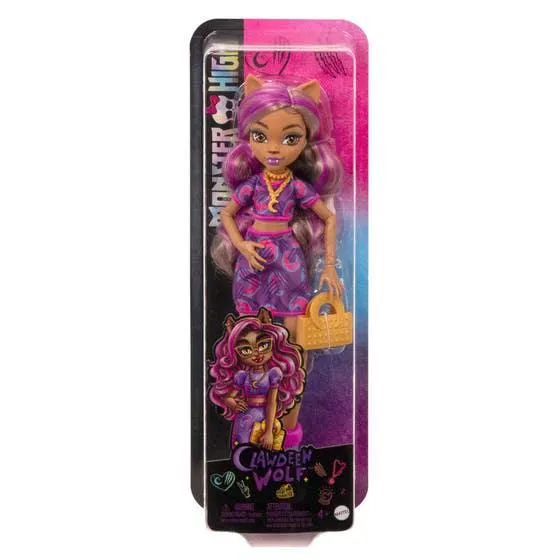 Mattel Monster High Muñeca Clawdeen HKY75