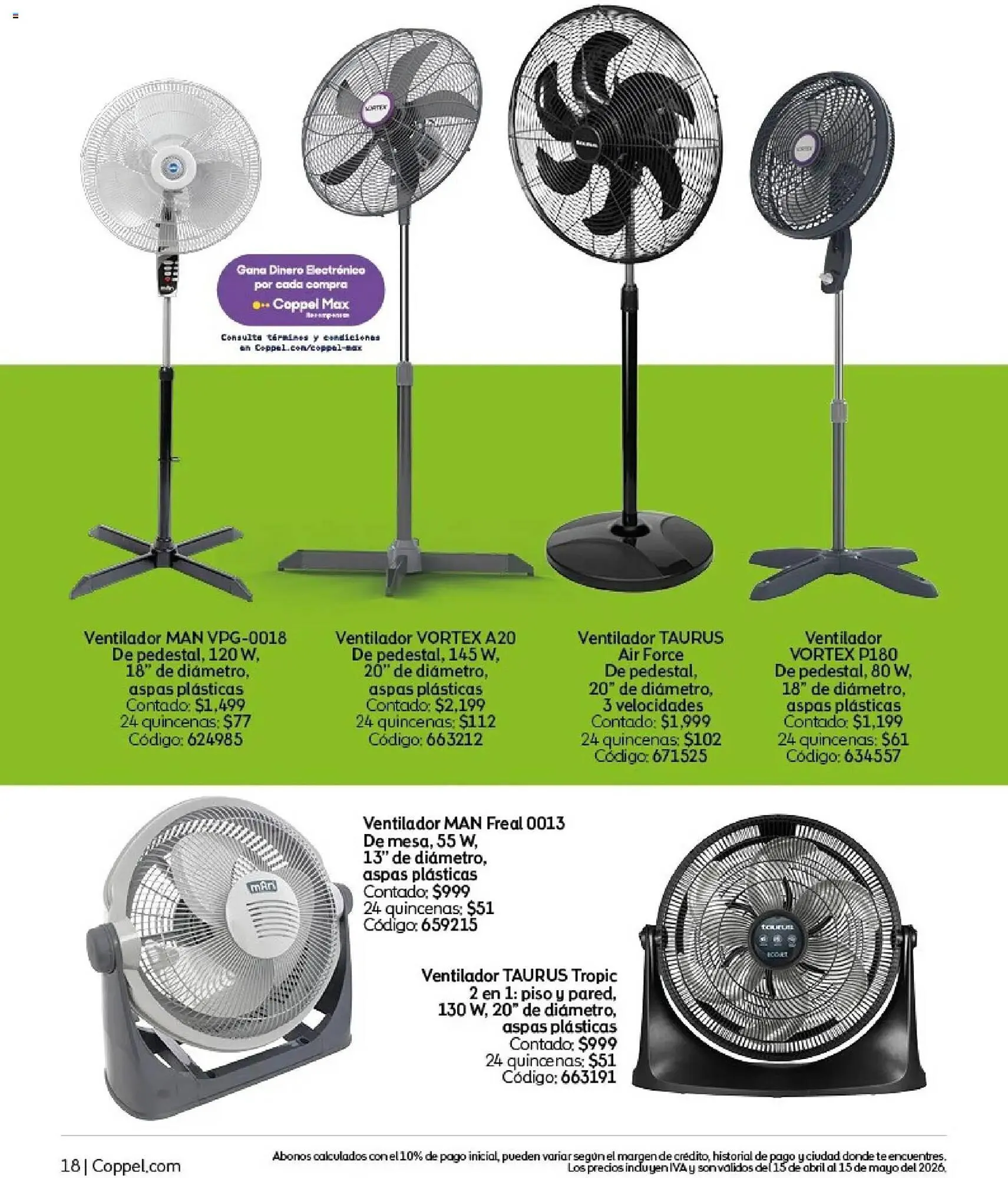 Catálogo de Catálogo Coppel 15 de abril al 16 de mayo 2026 - Pagina 18