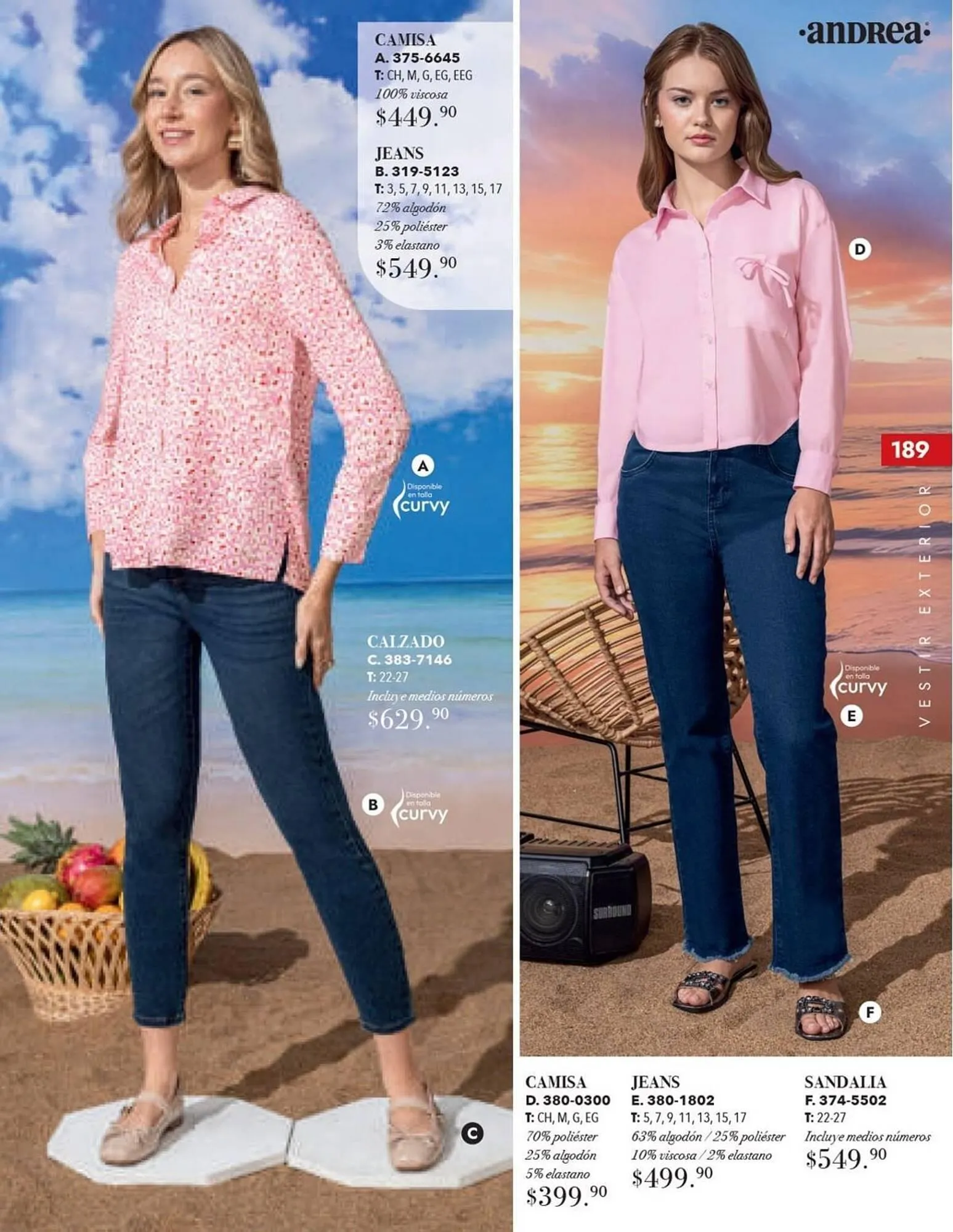 Catálogo de Catálogo Andrea 1 de septiembre al 31 de diciembre 2025 - Pagina 189