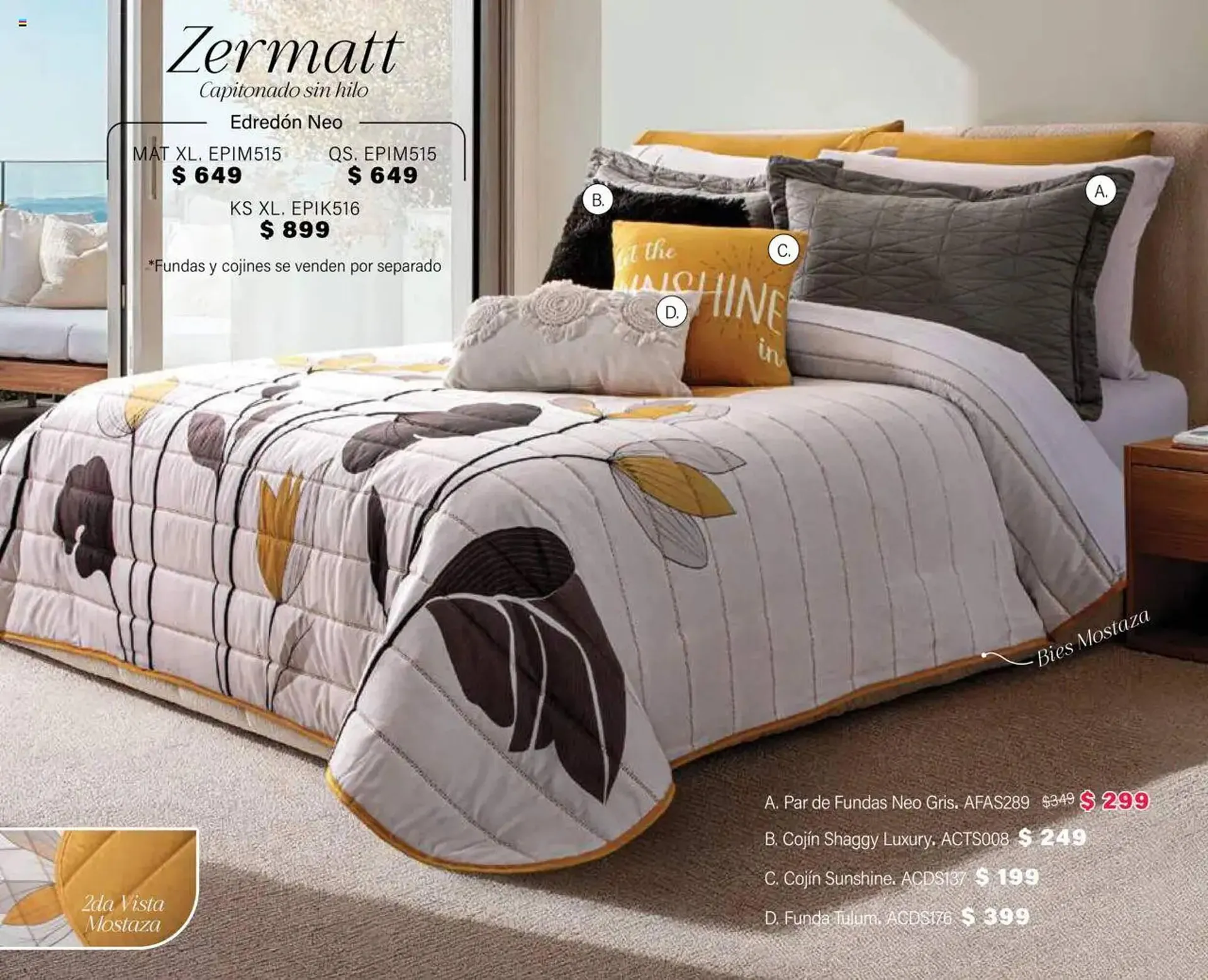 Catálogo de Catálogo Colchas Concord 1 de agosto al 1 de noviembre 2025 - Pagina 8