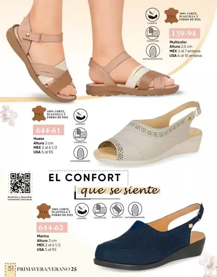 Catálogo de Catálogo Cklass Confort Primavera Verano 2025 México 8 de enero al 30 de junio 2025 - Pagina 47