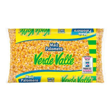Maíz Palomero Verde Valle 500 Gr