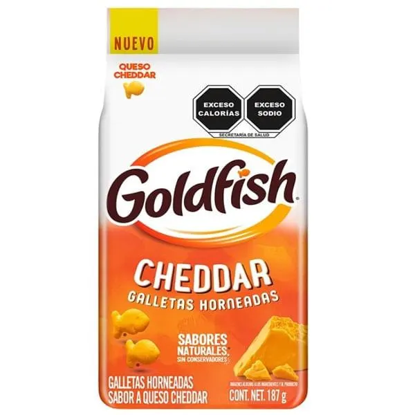 Galleta Goldfish cheddar 187 g