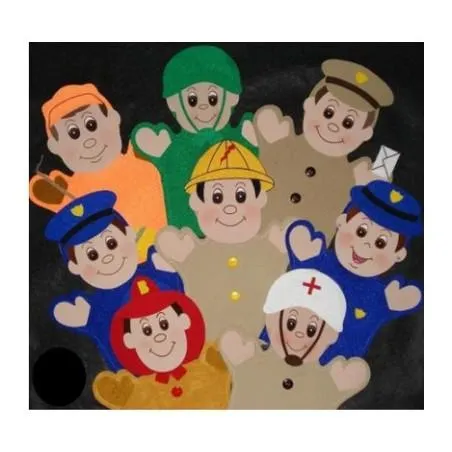 Guiñoles Servidores Públicos 9 piezas