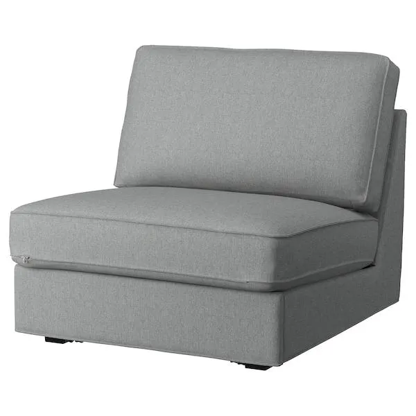 Sofá cama de 1 asiento, Tibbleby beige/gris