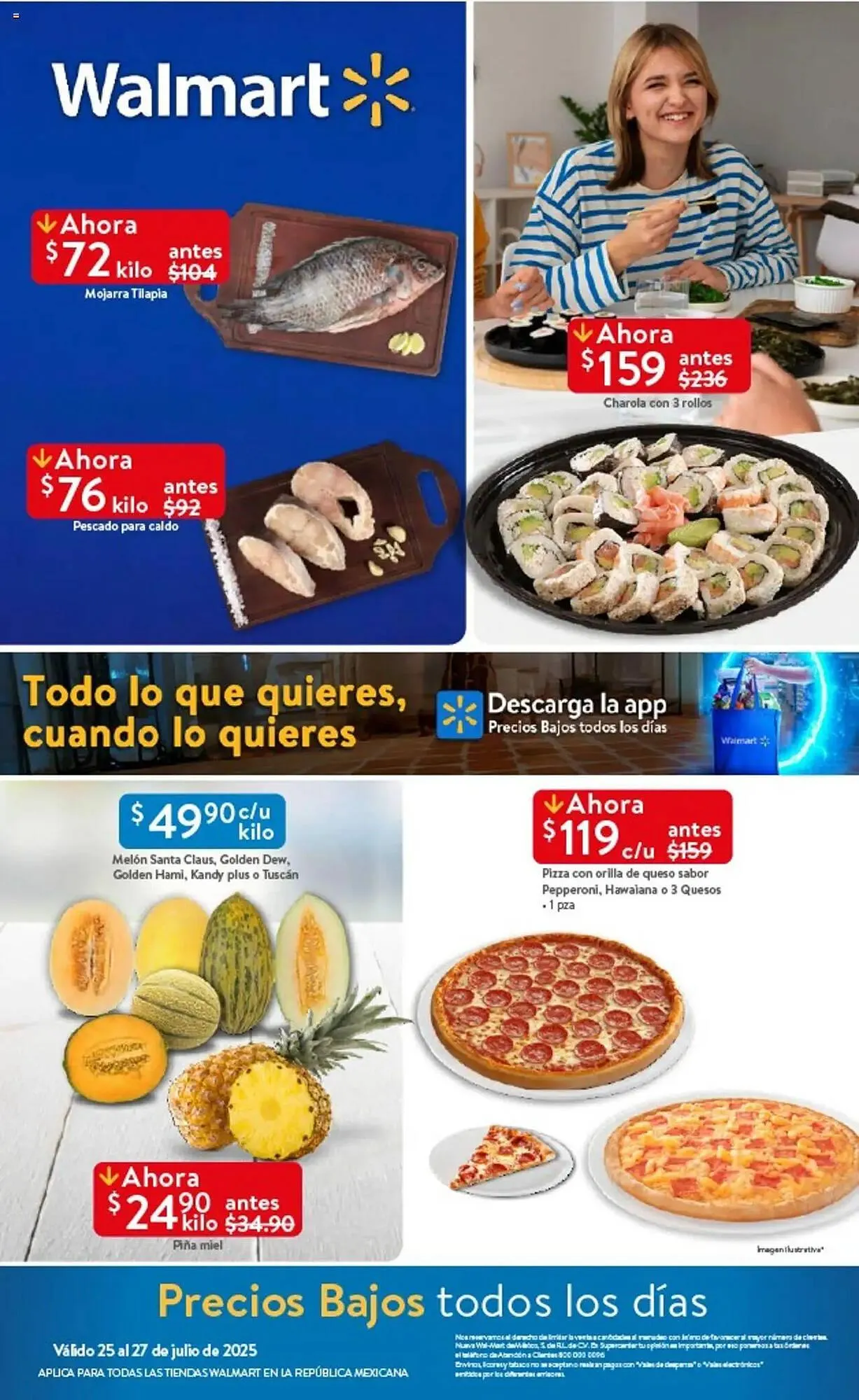 Catálogo de Catálogo Walmart 25 de julio al 28 de julio 2025 - Pagina 3