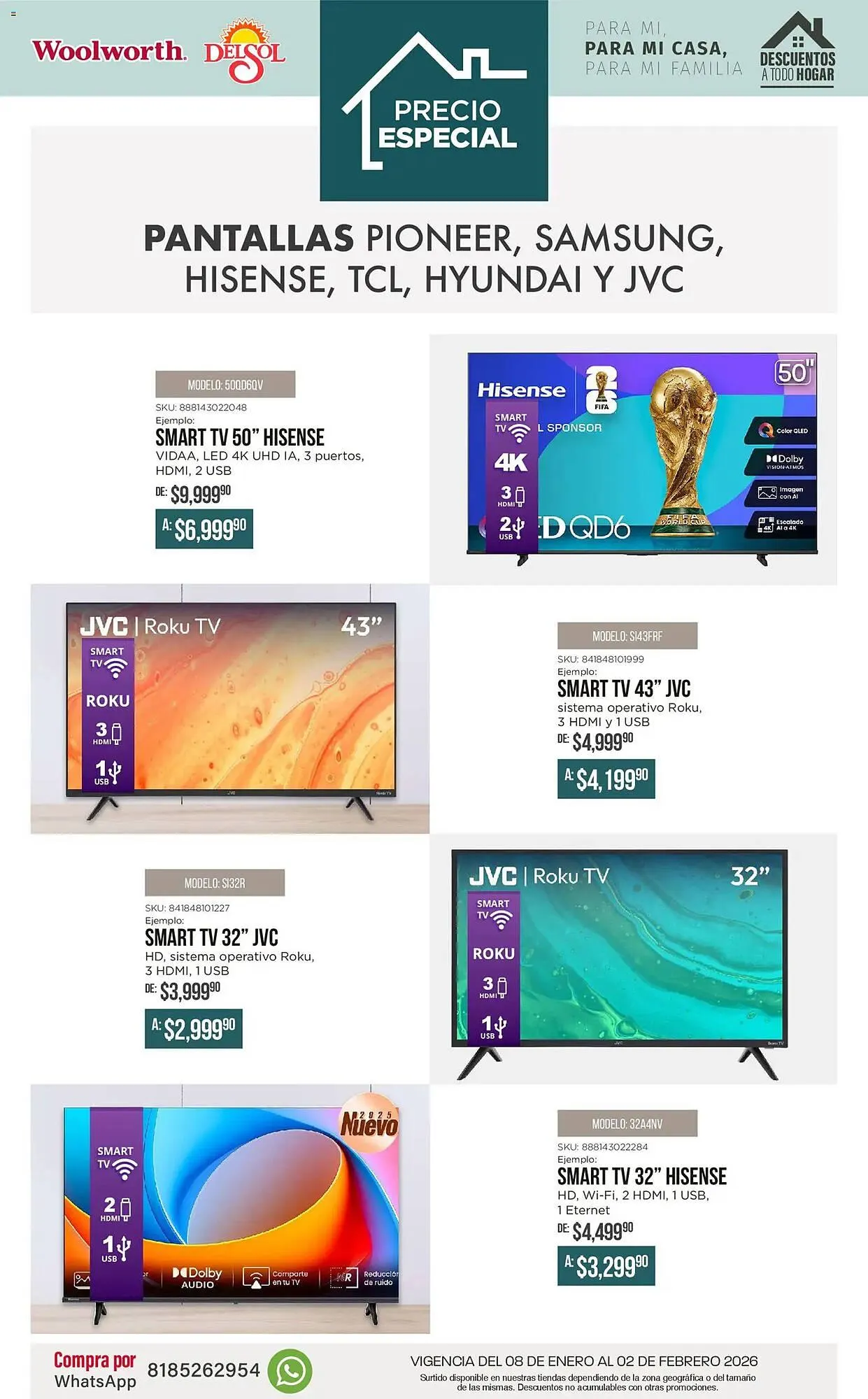 Catálogo de Catálogo Woolworth 8 de enero al 2 de febrero 2026 - Pagina 73