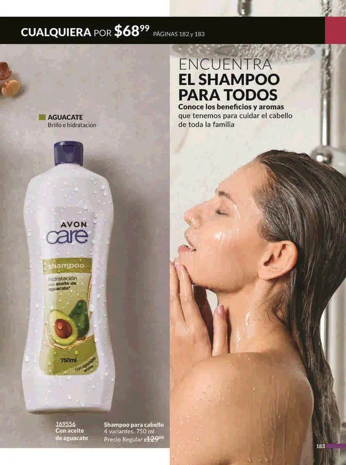 Catálogo de Avon COSMÉTICOS C10 15 de mayo al 19 de junio 2024 - Pagina 183