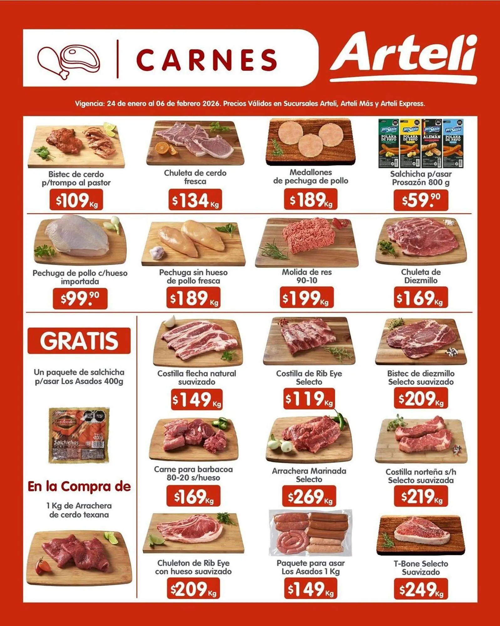 Catálogo de Folleto Arteli 24 de enero al 6 de febrero 2026 - Pagina 1