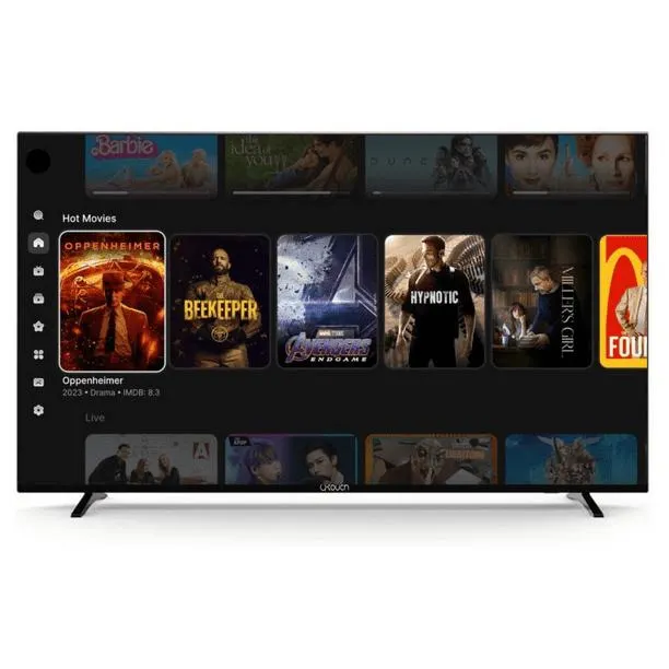 Q-touch - Pantalla Smart TV 40" LED Smart FHD Sistema Whale Os Dolby Audio QW40Dyh.