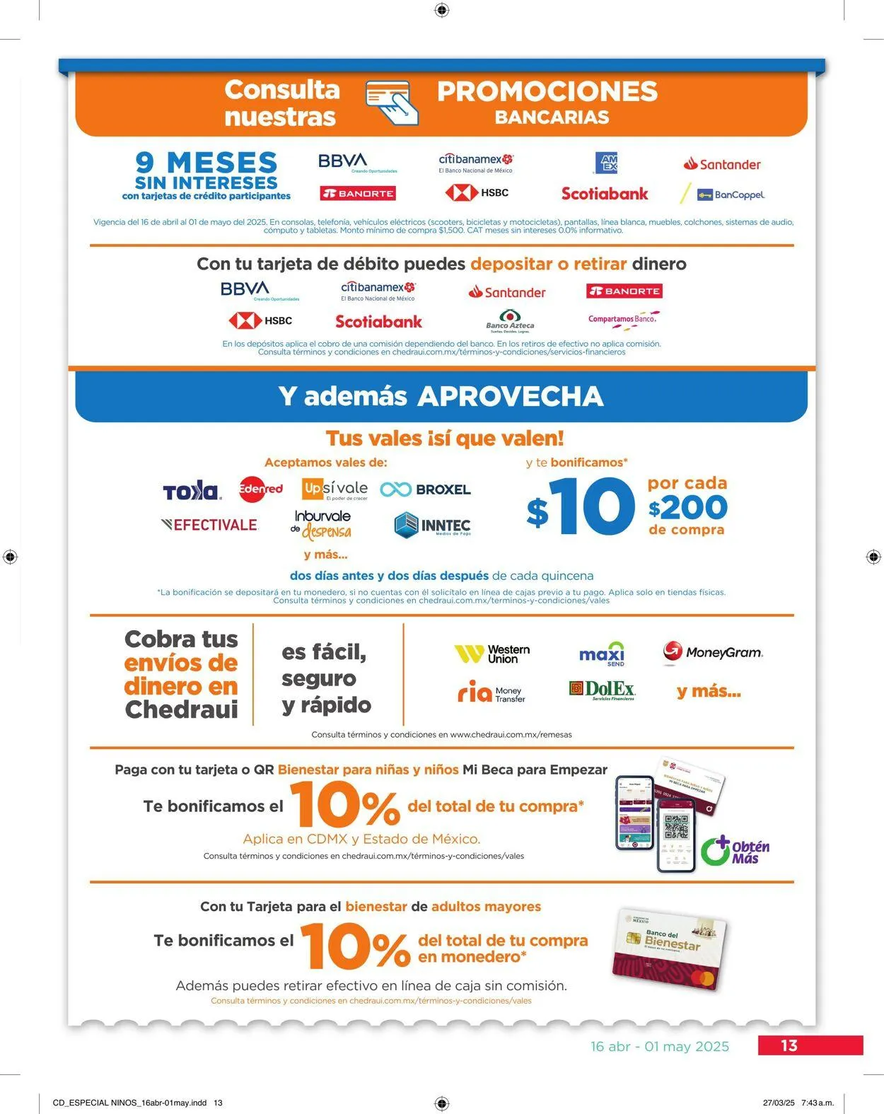 Catálogo de Chedraui Oferta actual 10 de septiembre al 24 de septiembre 2025 - Pagina 13