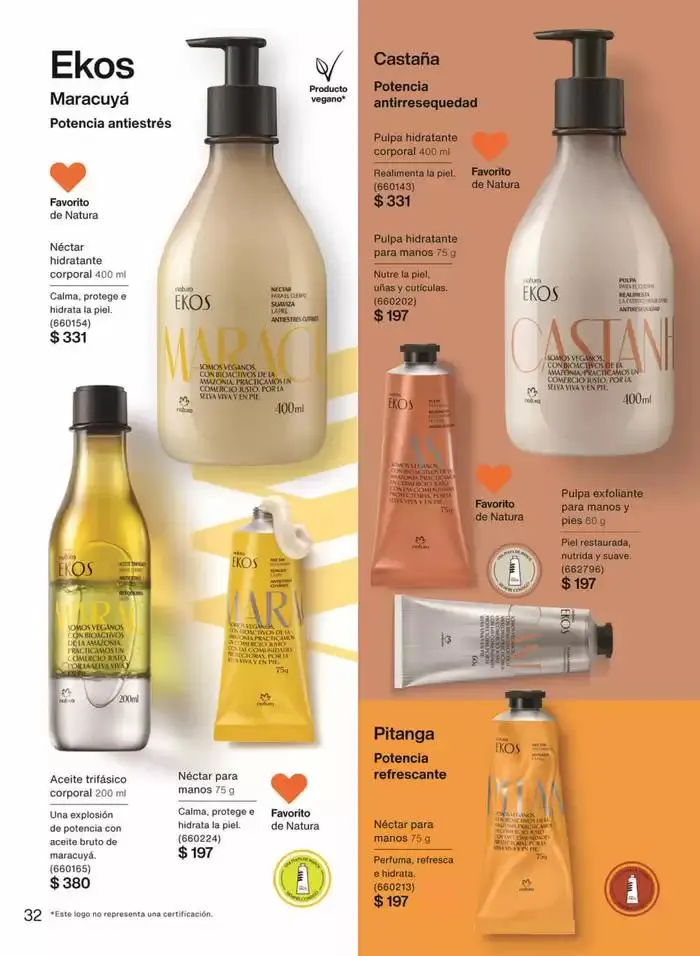 Catálogo de Avon Folleto Natura C2 3 de enero al 3 de febrero 2025 - Pagina 32