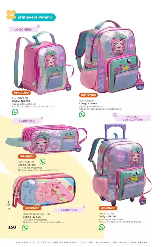 Catálogo de Pakar NiÑa 31 de enero al 31 de agosto 2025 - Pagina 160
