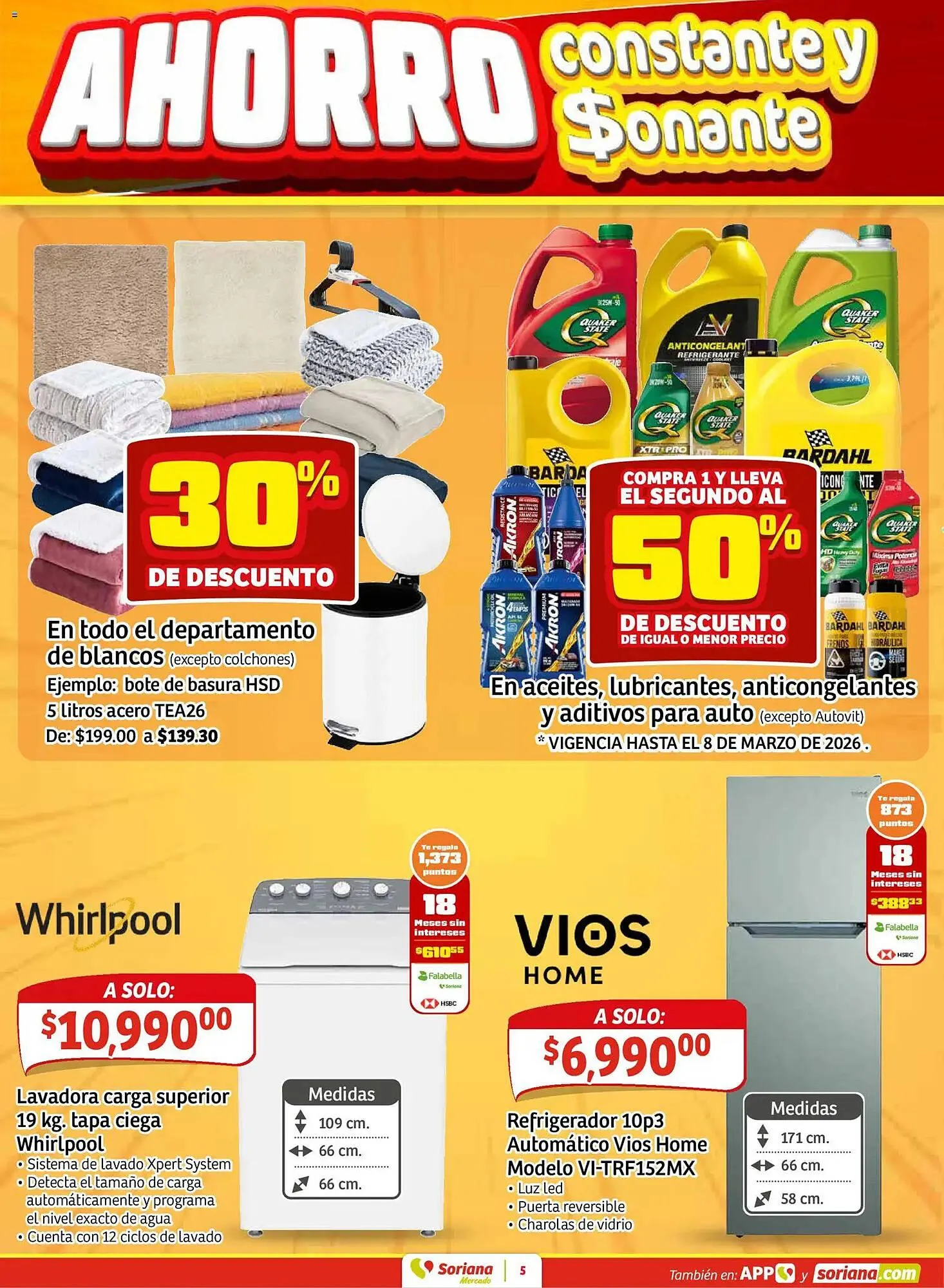 Catálogo de Folleto Soriana Mercado 5 de marzo al 9 de marzo 2026 - Pagina 5