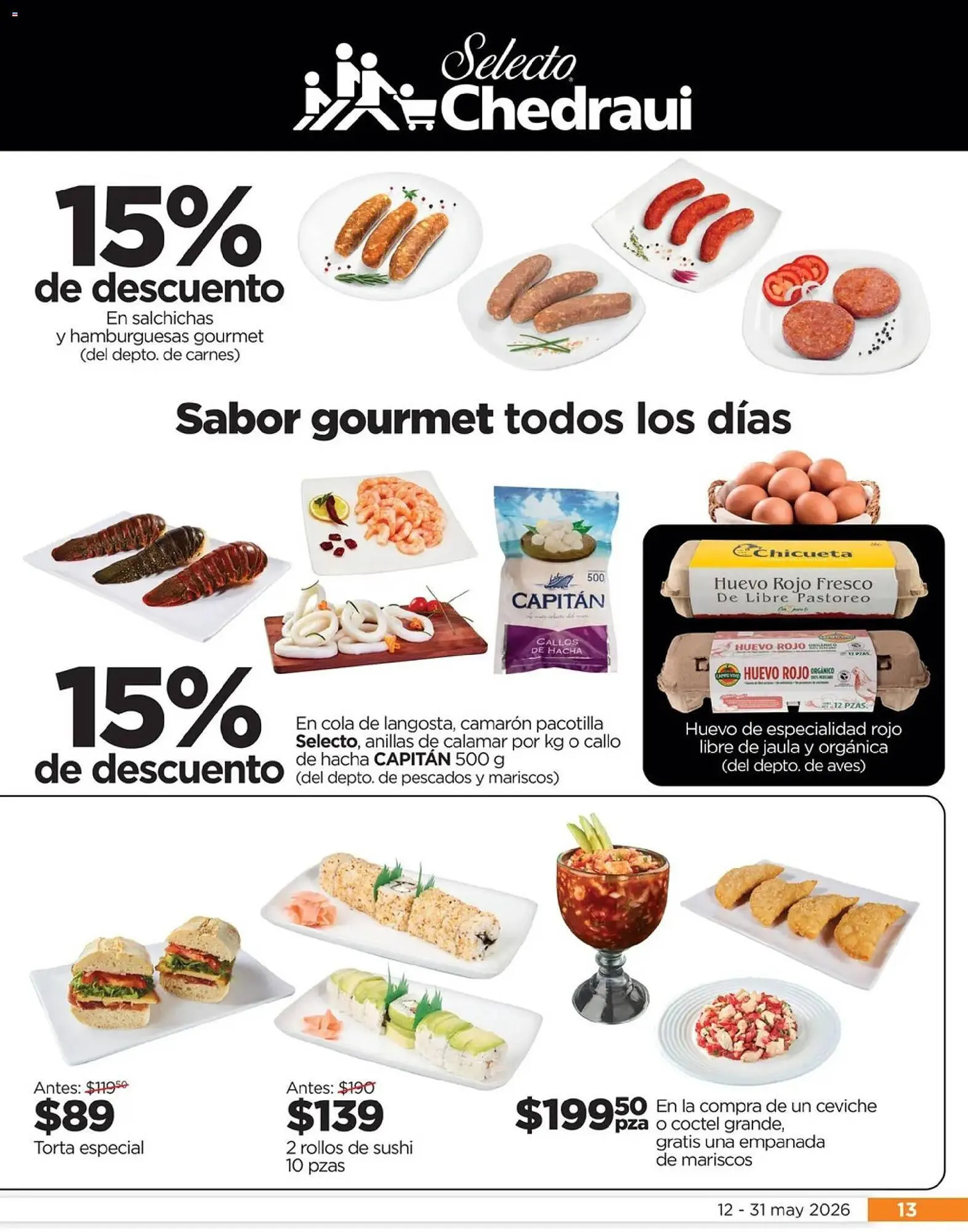 Catálogo de Folleto Chedraui 12 de mayo al 31 de mayo 2026 - Pagina 13