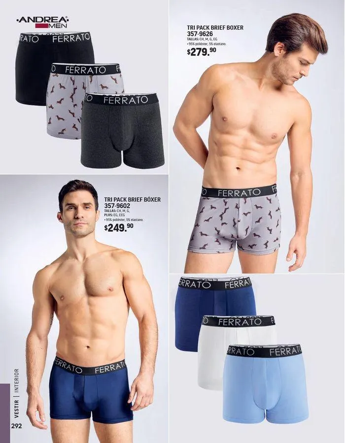 Catálogo de ANDREA - VESTIR CABALLERO 26 de agosto al 25 de enero 2025 - Pagina 112