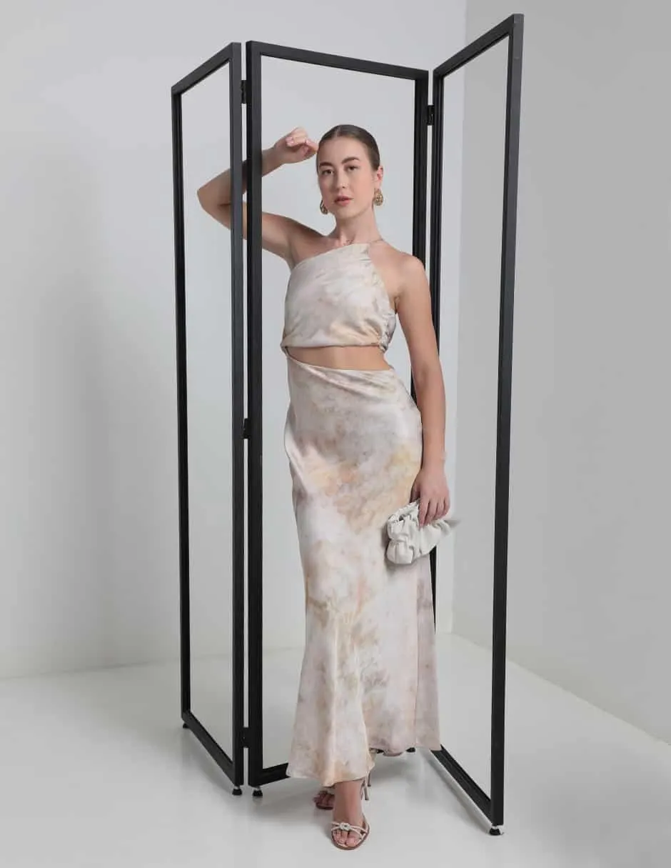 Vestido largo casual MAP para mujer