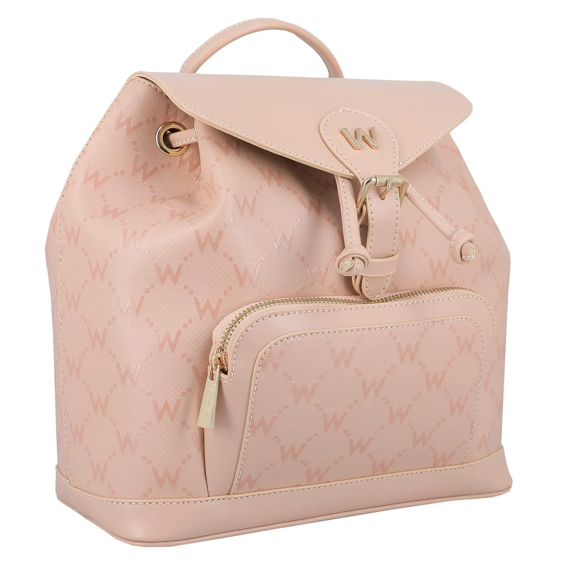 Mochila Shangela Huacatay Sintetico Monograma Nude Westies