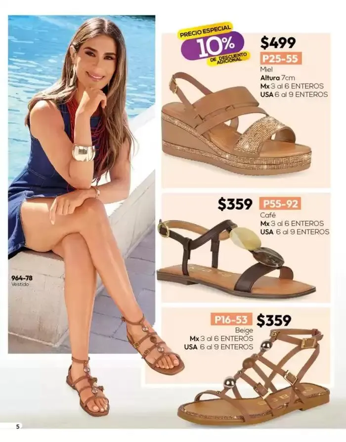 Catálogo de Catálogo Cklass Calzado Novedades de Verano 2025 México 28 de marzo al 27 de abril 2025 - Pagina 6