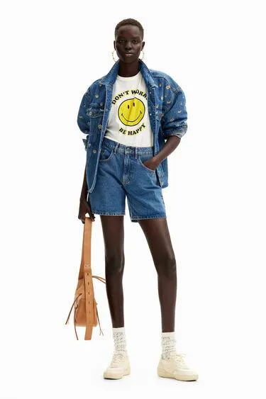 Camiseta Smiley Originals ® strass