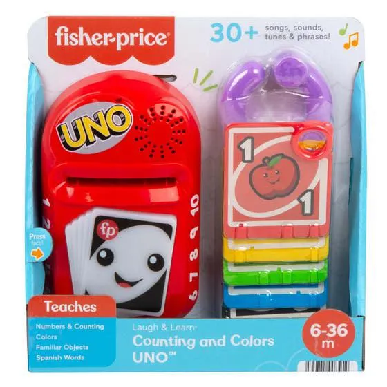 Mattel Fisher-Price Ríe y Aprende Uno Aprende Colores Y Números HHC50