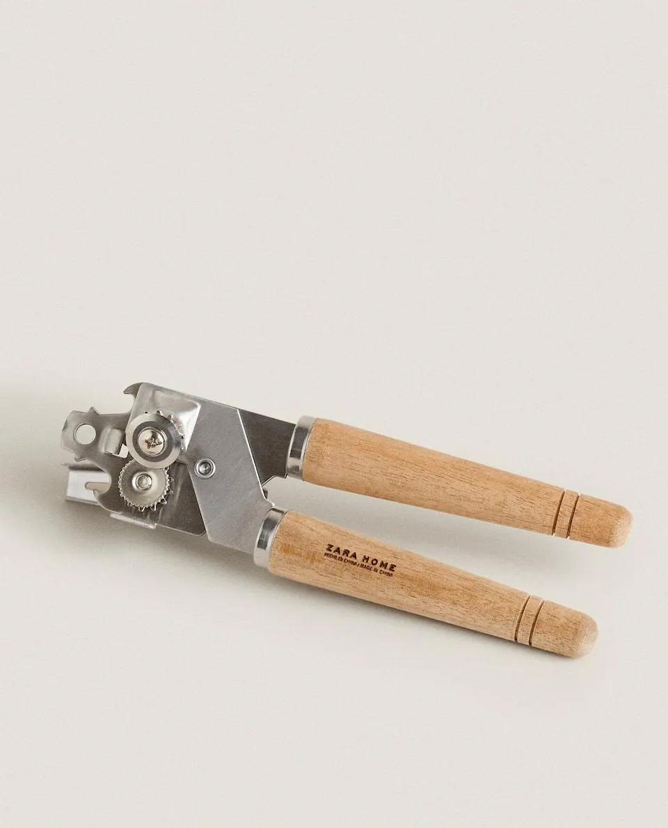 ABRELATAS ACERO Y ACACIA