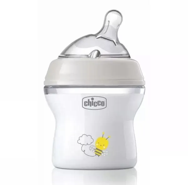 Biberón Chicco natural feeling 0m+ 5oz – 150ml Blanco