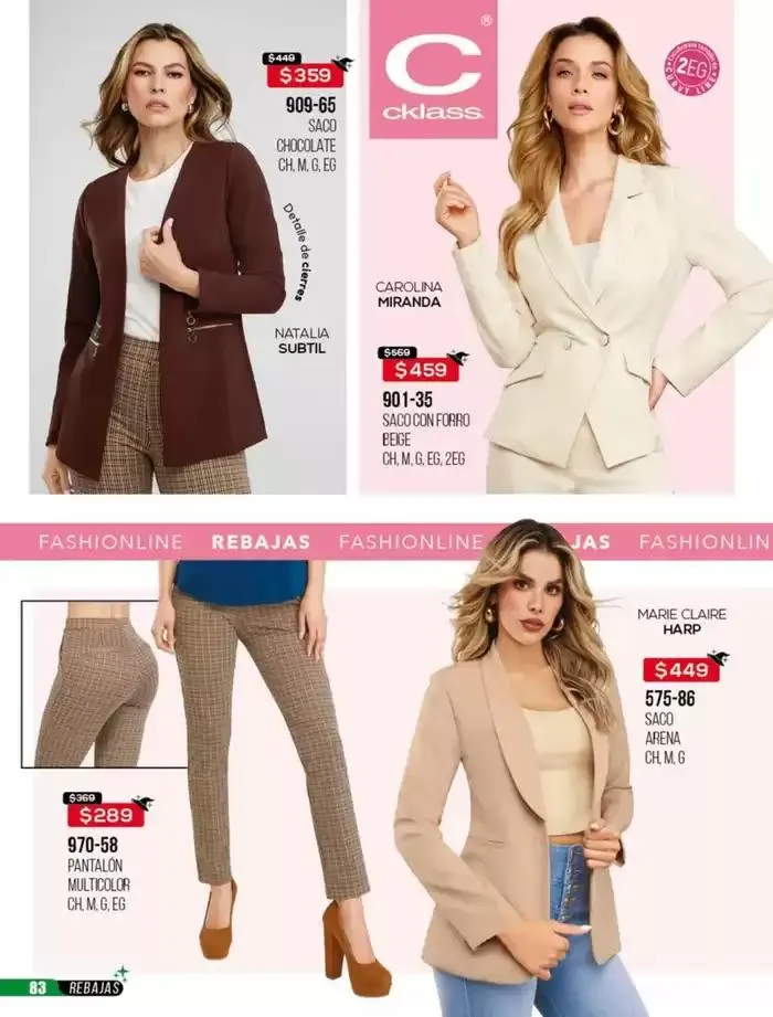 Catálogo de Cklass - Rebajas Fantasticas Ropa 4 de noviembre al 30 de noviembre 2024 - Pagina 284