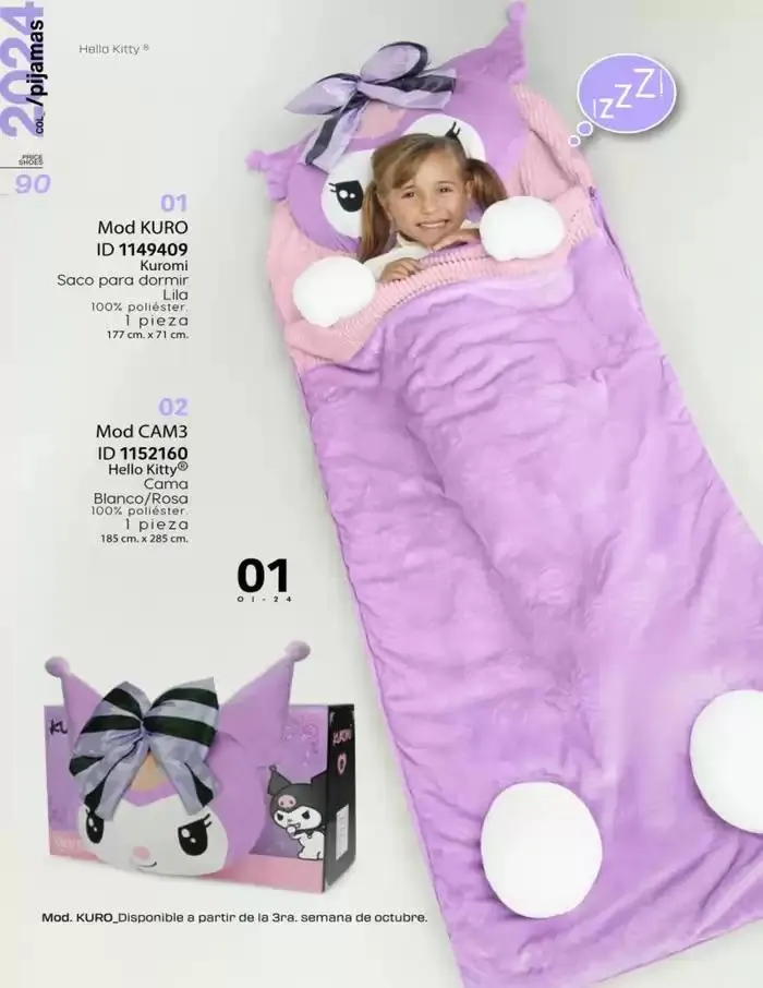 Catálogo de PIJAMAS | OTO-INV | 2024 | 1E 31 de octubre al 31 de enero 2025 - Pagina 92