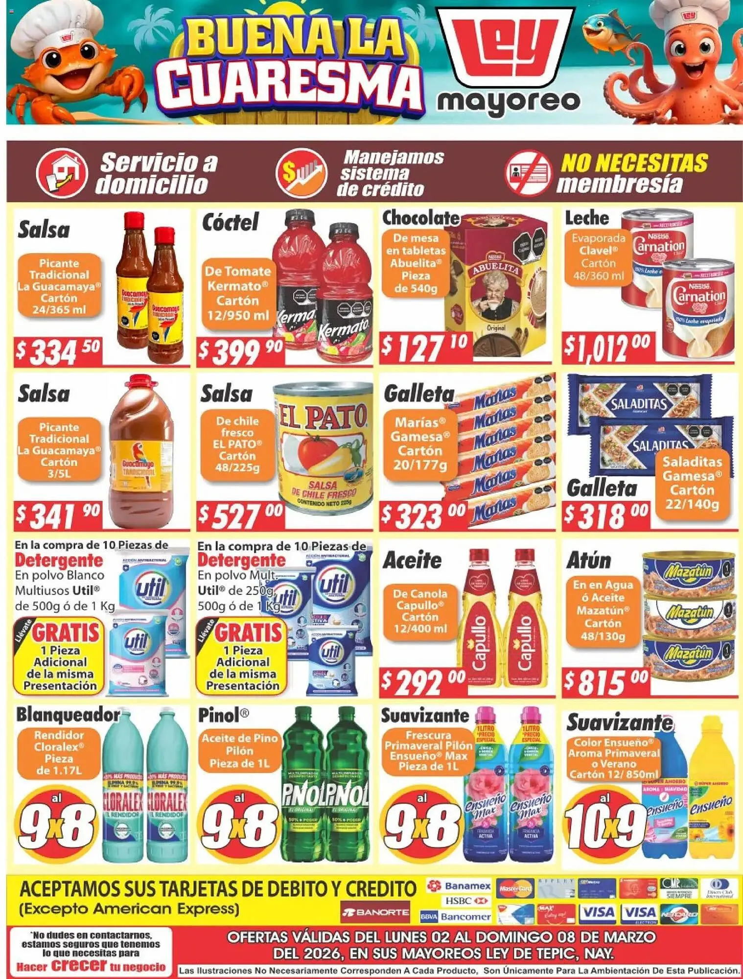 Catálogo de Folleto Casa Ley 2 de marzo al 8 de marzo 2026 - Pagina 2