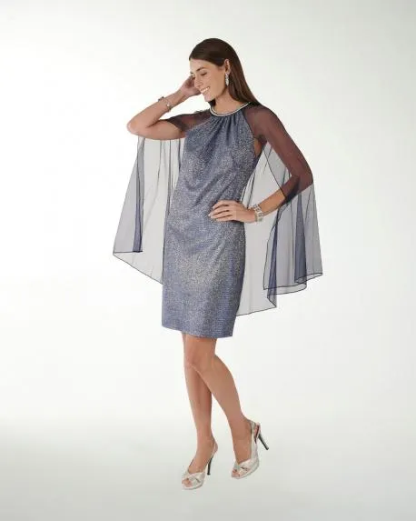 VESTIDO CC FANTASIA CON CAPA