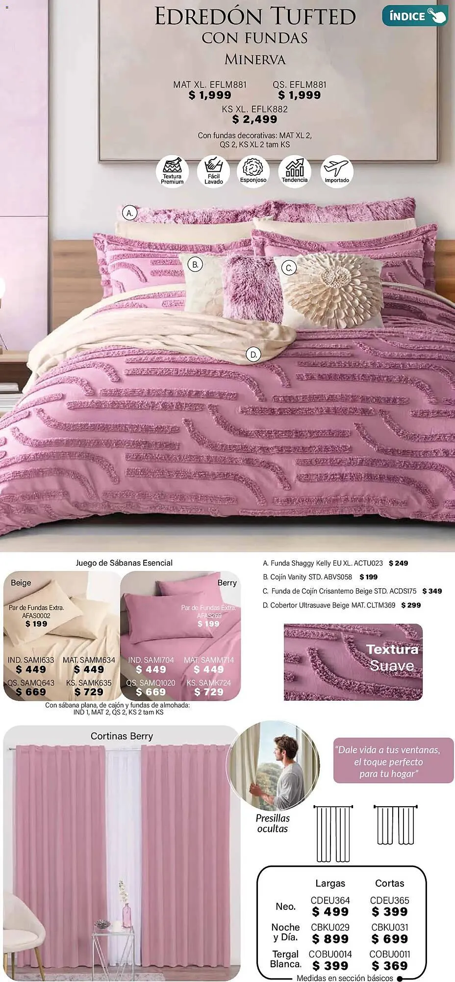 Catálogo de Catálogo Colchas Concord 1 de noviembre al 1 de febrero 2026 - Pagina 147