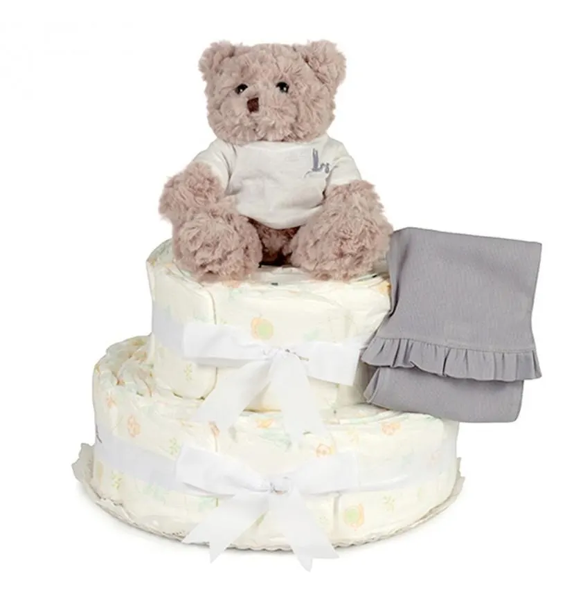 Pastel de Pañales Chic