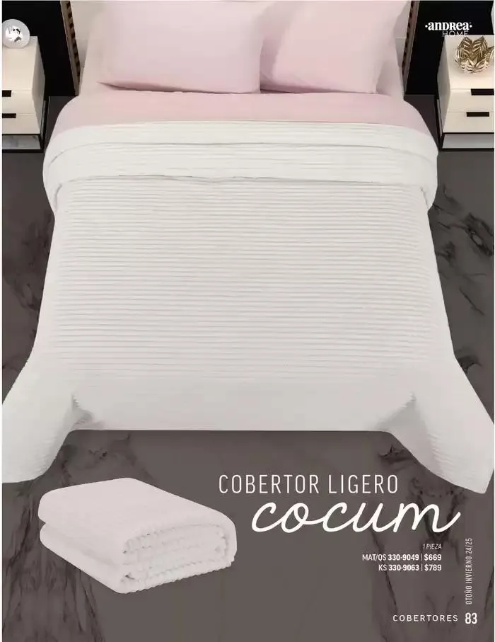 Catálogo de ANDREA - ANDREA HOME 26 de agosto al 25 de enero 2025 - Pagina 117