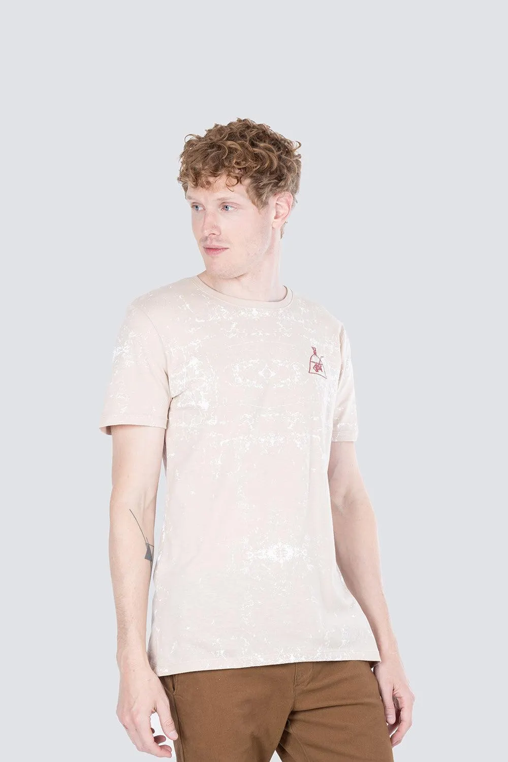 Playera con mini estampado