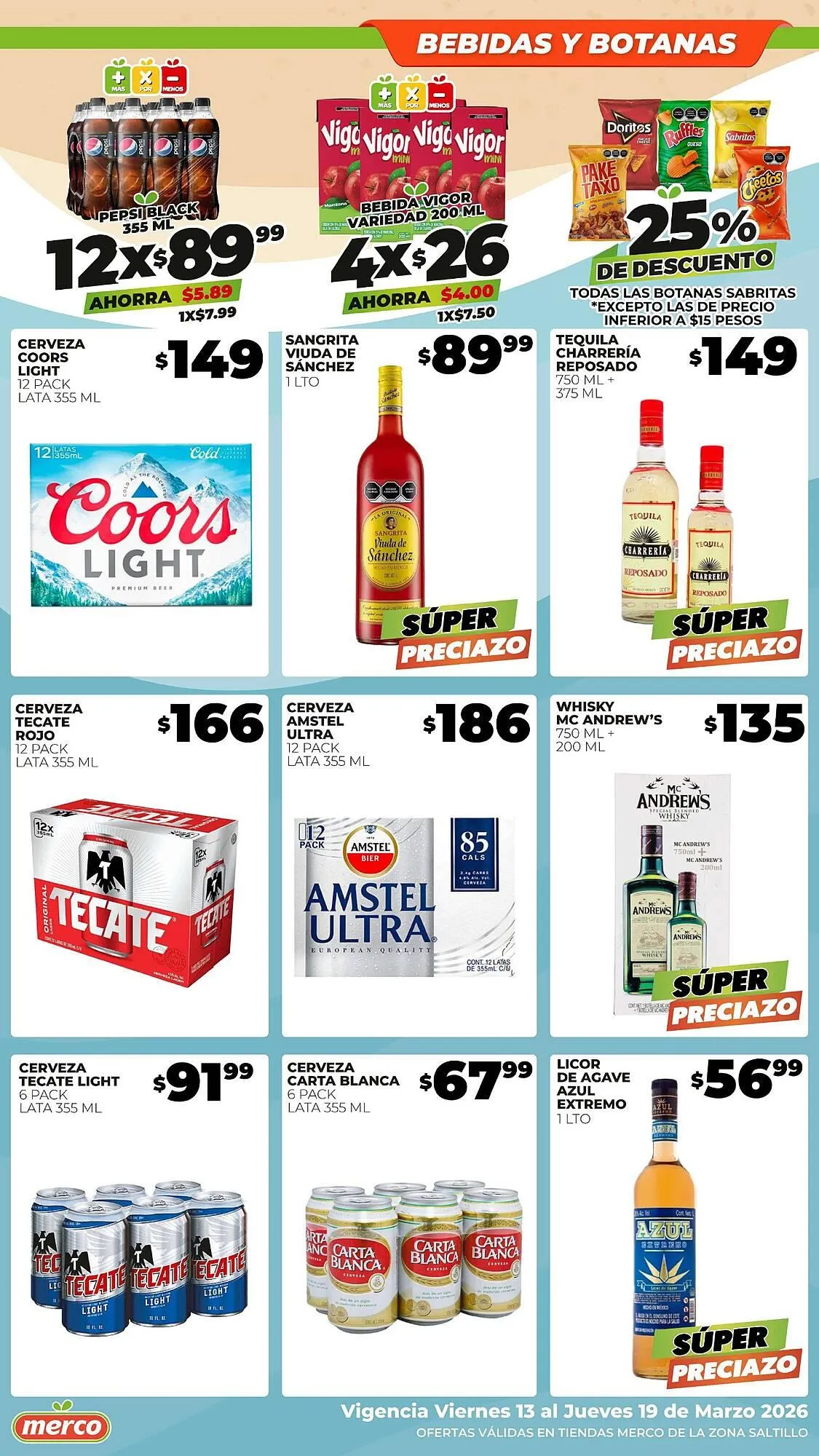 Catálogo de Folleto Merco 13 de marzo al 19 de marzo 2026 - Pagina 13