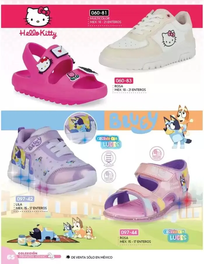 Catálogo de Catálogo Cklass Kids Niñas Primavera Verano 2025 México 8 de enero al 30 de junio 2025 - Pagina 64