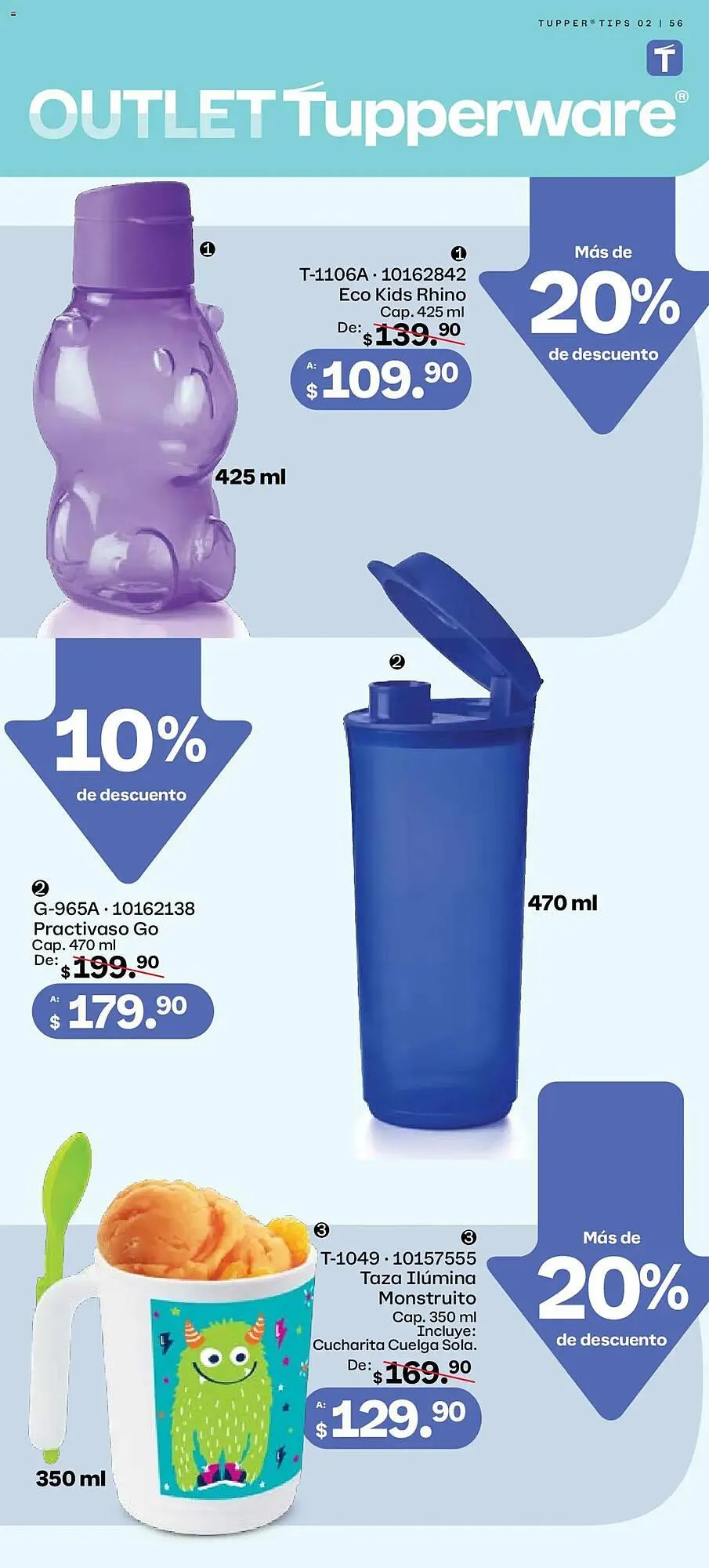 Catálogo de Catálogo Tupperware 27 de enero al 23 de febrero 2025 - Pagina 56